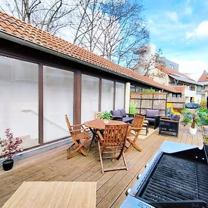 Design-Apartmenthaus Fuer Bis Zu 12, Modern, Dachterrasse, Grill, Ruhige Lage, Disney Plus, Wii, Lan Und Wlan