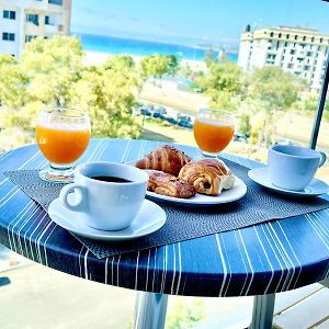 Modern Elegance With Sea Views In Central Tangier - Steps To Beach, Train And Attractions!