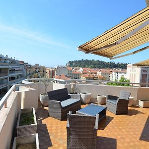 Helianthe - Superbe Appartement Avec Terrasse Vue Mer Et Chateau Au Port De Nice