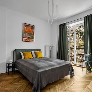 Warsaw Suite Near River - 58M2, Metro, Balcony
