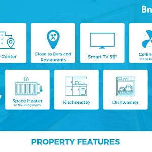 Inspiring City Center 1Br Apartment