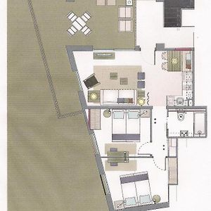 Appartement à 2 Chambres à Coucher
