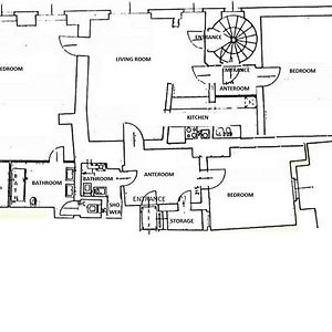 Three Bedrooms In Walking Center