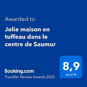 Jolie maison en tuffeau dans le centre de Saumur