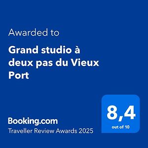 Grand studio à deux pas du Vieux Port