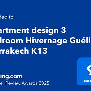 Apartment Design 3 Bedroom Hivernage Gueliz Marrakech K13