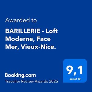 BARILLERIE - Loft Moderne, Face Mer, Vieux-Nice.