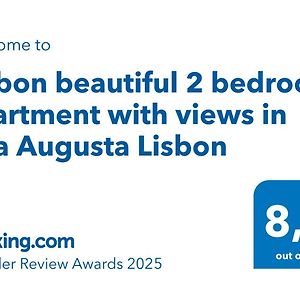 Lisbon Beautiful 2 Bedroom Apartment With Views In Rua Augusta Lisbon