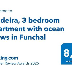 Madeira, 3 Bedroom Apartment With Ocean Views In Funchal