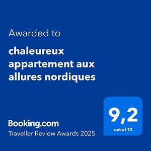 Chaleureux Appartement Aux Allures Nordiques