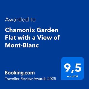 Chamonix Garden Flat With A View Of Mont-Blanc - Reference Xepkmm