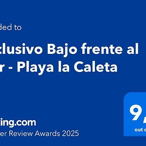 Exclusivo Bajo Frente Al Mar - Playa La Caleta