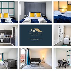 House With Garden - Sleeps 5, City Centre Close, Manchester, Free Fast Wi-Fi, Free Parking, 50-Inch Tv, Self-Check In - Contractors!