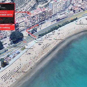 Centrico, Reformado, Frente A Playa De Alicante Y Piscina