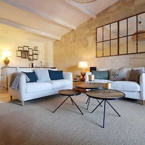 La Grande Bourgade-Authentique Maison En Pierre Avec Terrasse Climatisation Au Coeur D'Uzes