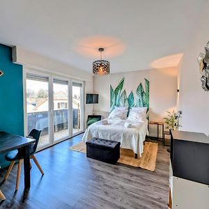 Studio Cosy Avec Balcon Avec Parking Gratuit Proche Centre Sportif Et De La Route Des Vins Alsace