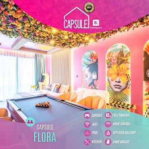 Capsule Flora Business Bay View Burj Khalifa-Pool Table-Game Arcade-Projector-Playstation 5
