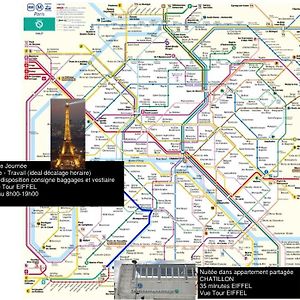 Chatillon Citea Express Chambre Chez L'Habitant Chatillon Metro Pour Nuitee Avec Acces Direct Paris Centre Et Espace Limite En Journee Paris Sans Nuitee Acces Limite 8H00-19H00 Pour Depot Bagages