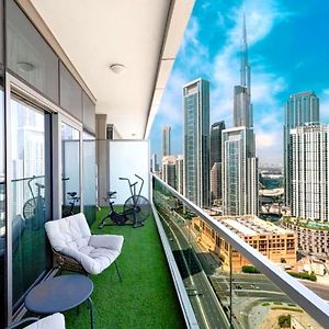 Boulevard 2 Bedroom Family Apartment With Burj Khalifa View And Infinity Pool In 64Th Floor Dubai Downtown