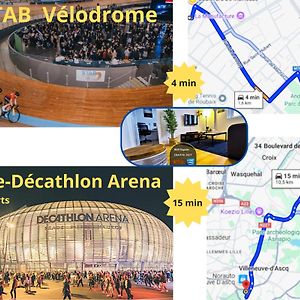 Reims Appart - Ideal Pour Pro En Deplacement *Wifi Rapide *Vue Panoramique *Parking Facile