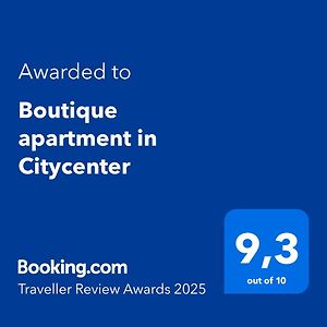 Boutique Apartment In Citycenter