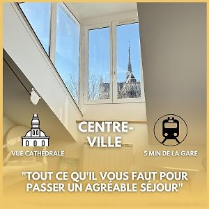 Hebergement Exceptionnel Au Centre-Ville, Vue Sur La Cathedrale
