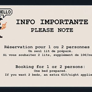 GregBnb-com - T2 Cosy et design - PARKING INCLUS - WiFi - 15min Gare
