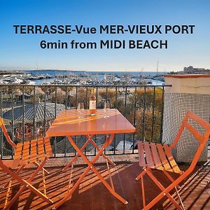 EXCEPTIONNEL 3 PIECES AVEC TERRASSE VUE SUR VIEUX PORT CENTRE VILLE l! A2B195