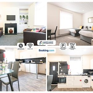 Manchester Work Stays 2Br Home With Parking & Wifi