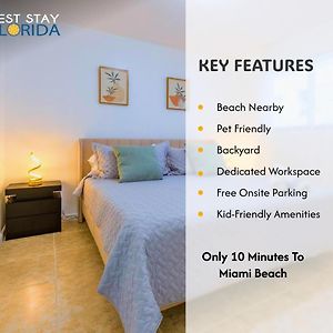 Stunning Miami Escape Near Beach Pet Friendly