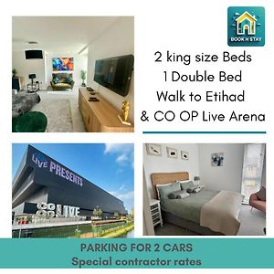 Ao & Etihad Stadium 6 Guest Stay- 3 Bedroom Central House With Parking & Wi Fi