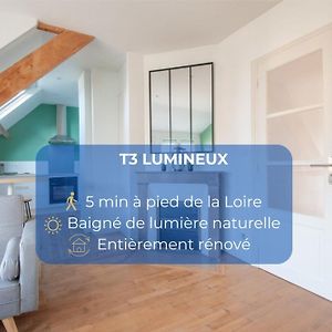 Bright 70M Apartment Near City Center & The Loire
