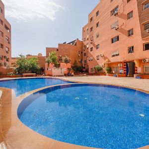 Elegant Appartement 2 Chambres Avec Piscine Et Climatisation A Gueliz