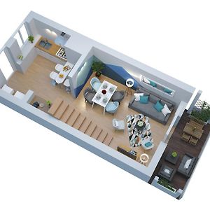 FREE Parking - Self Checkin - WIFI - Panoramique Terrasse - DUPLEX SAINT JEAN - SUPERBORDEAUX