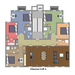 Appartement à 5 Chambres à Coucher