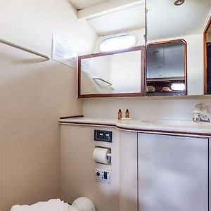 Family On Boat Cabin