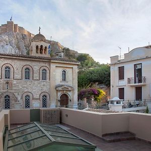 Tripodon Plaka In The Shade Of Acropolis By Ghh