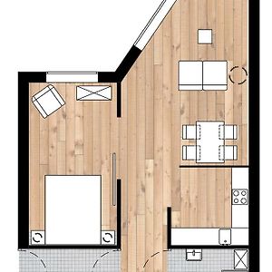 Appartement Élégant à 1 Chambre à Coucher
