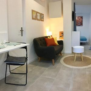 studio scandinave au calme avec jardinet