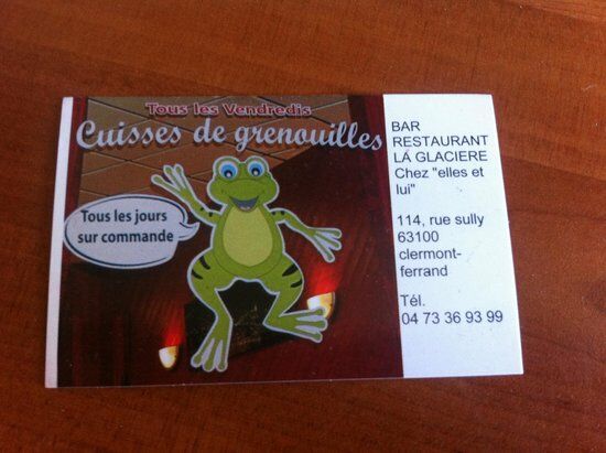 Restaurant La Glaciere Chez Elles et Lui