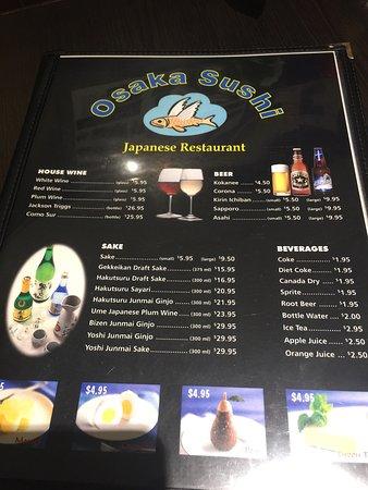 Osaka Sushi Japanese Restaurant