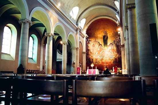 la basilique Notre-Dame du Valentin