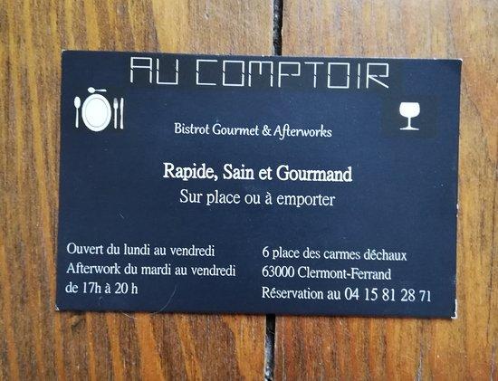 Au Comptoir