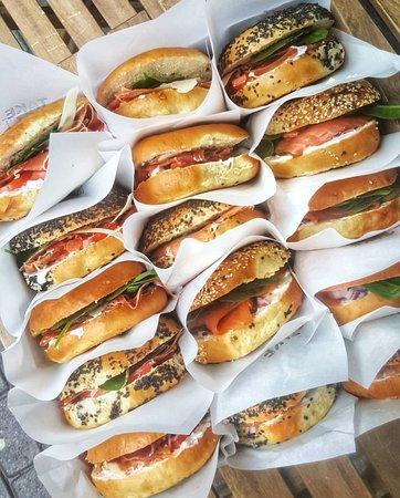 Juicy + Budapest Bagel