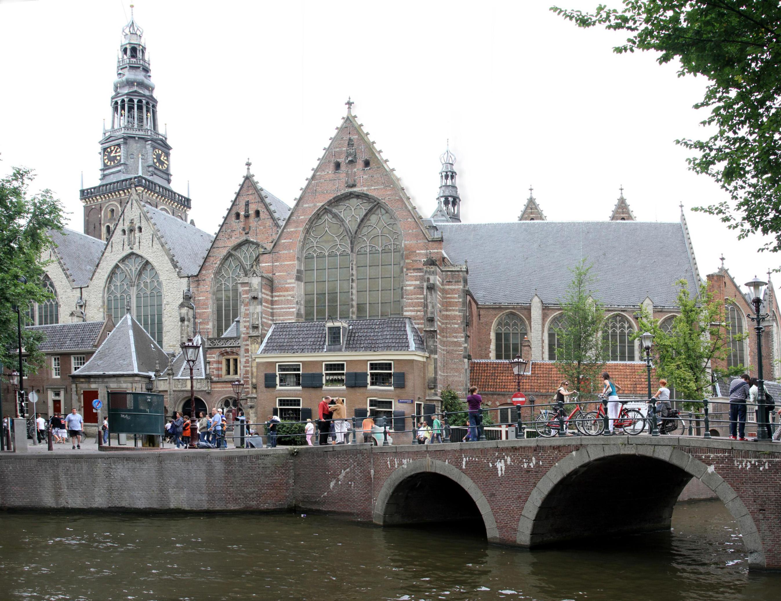 Vieille église d'Amsterdam
