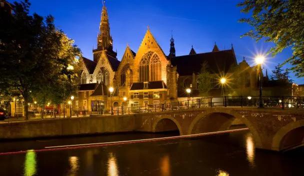 Vieille église d'Amsterdam
