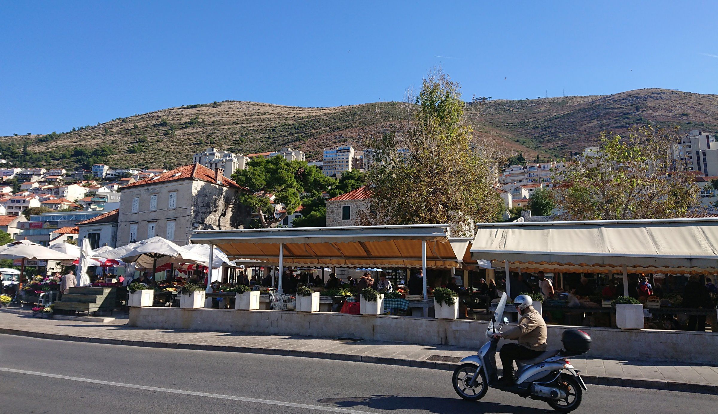 Marché en plein air de Gruž