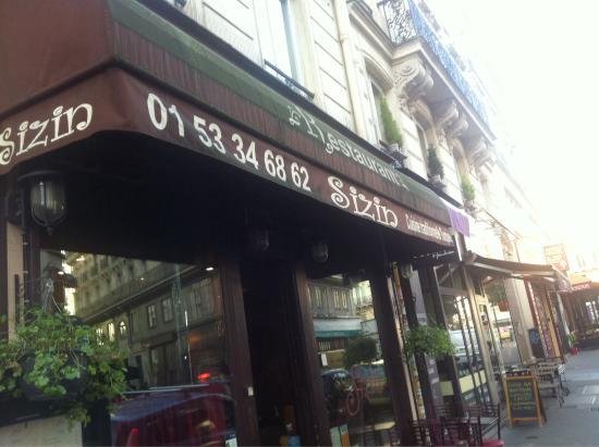 Restaurant Sizin Montmartre Paris