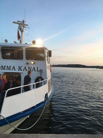 Rakfrossa Stommakanal Evert Taube boat