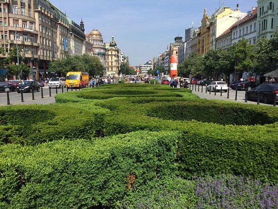 statue équestre de saint Venceslas